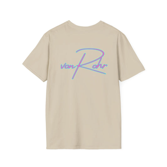 vonRohr pink/teal Unisex Softstyle T-Shirt